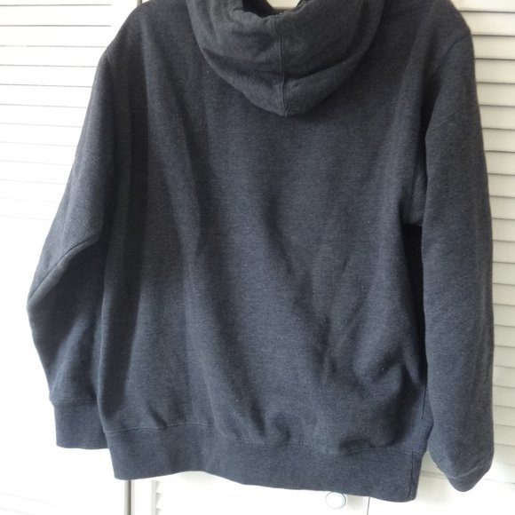 Outfitter Trading Co.Dark Gray Hooded  Sweatshirt - Picture 3 of 4